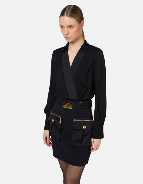 Elisabetta Franchi Jurk met riem