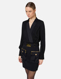 Elisabetta Franchi Jurk met riem