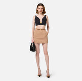 Elisabetta Franchi Rok met riem