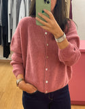 Cardigan met knopen: Verschillende kleuren
